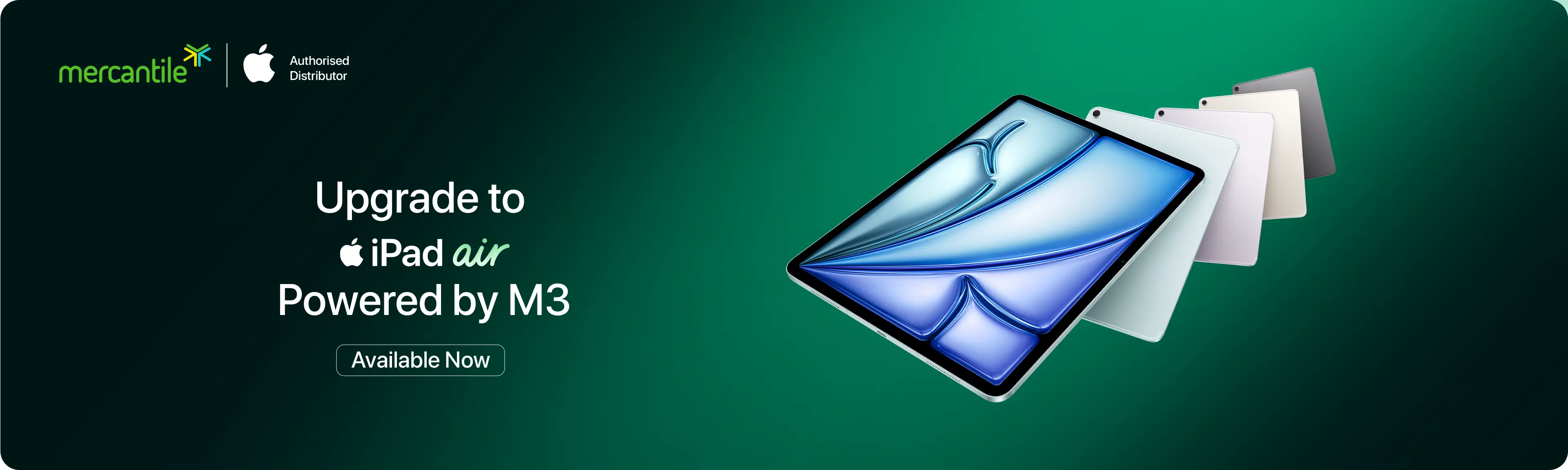 iPad Air M3 Available Now
