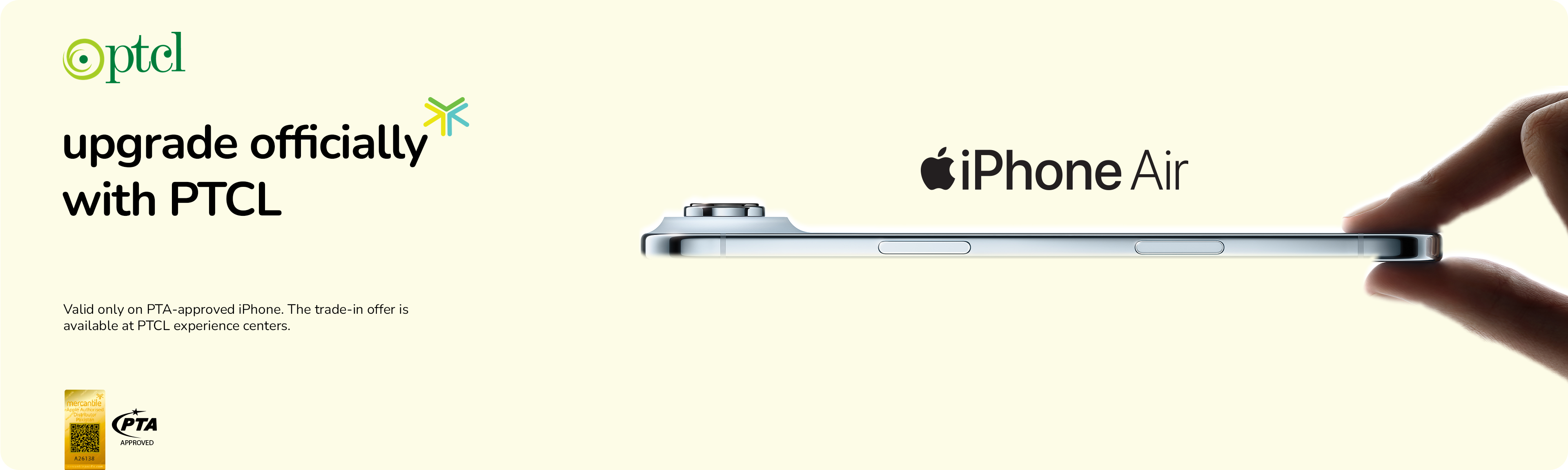 iPhone Air PTCL Exchange Program