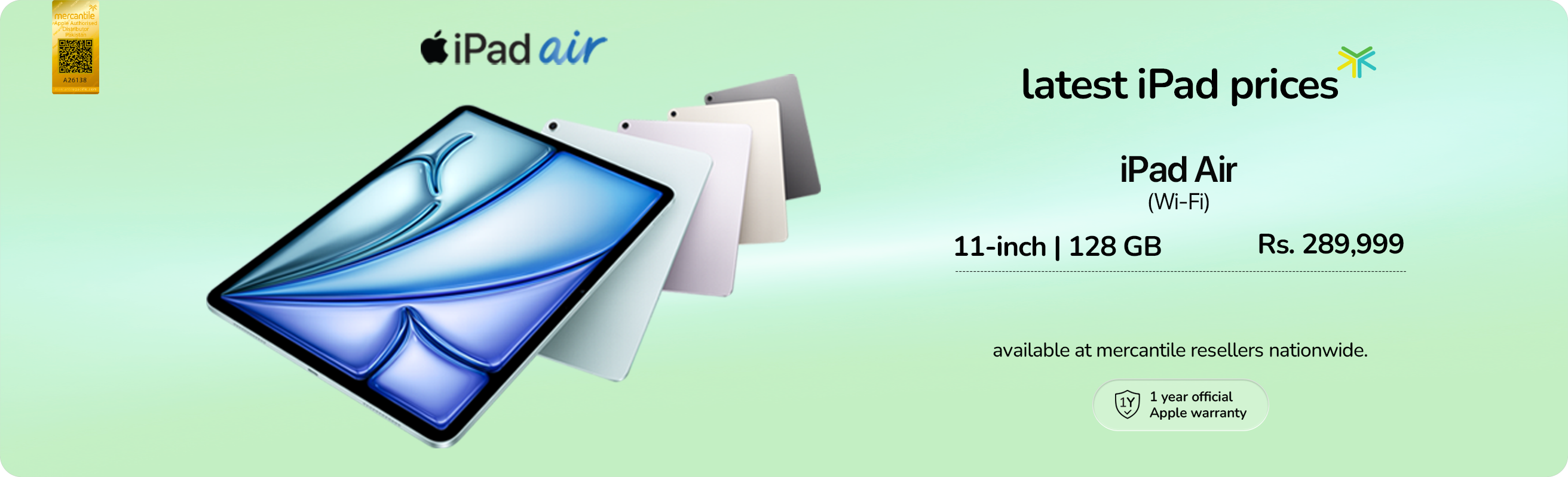 iPad Air Pricing