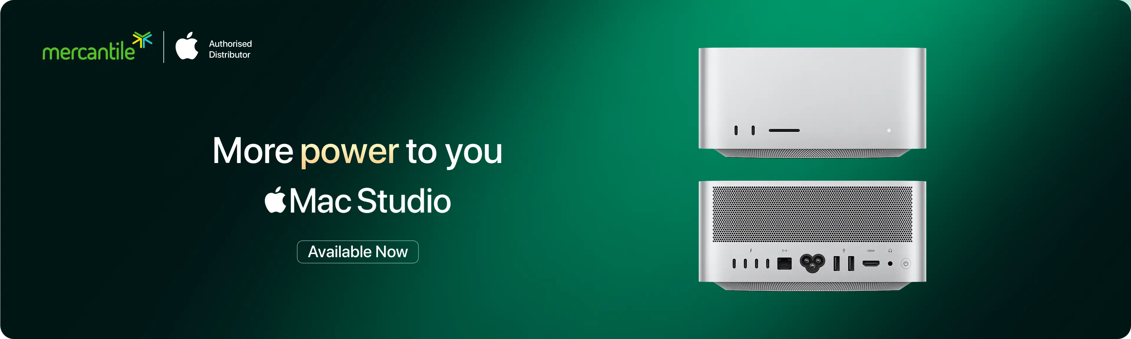 Mac Studio Available Now