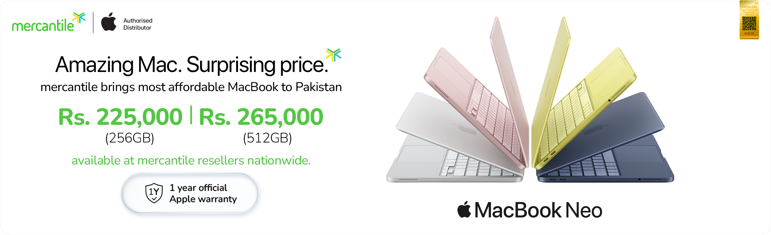 MacBook Neo Available Now