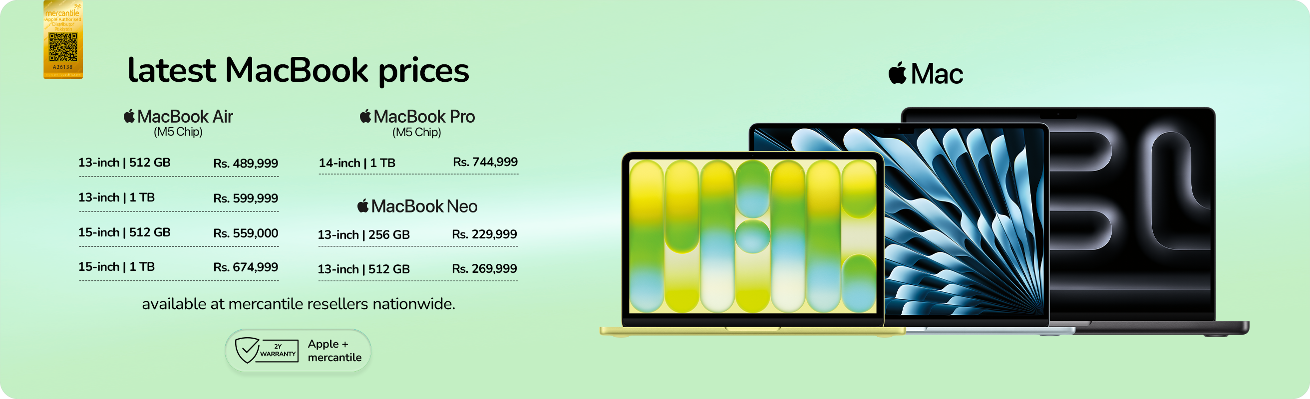 MacBook Price List