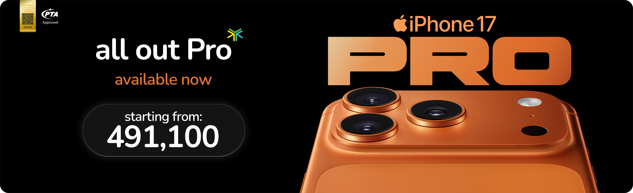 iPhone 17 Pro Available Now