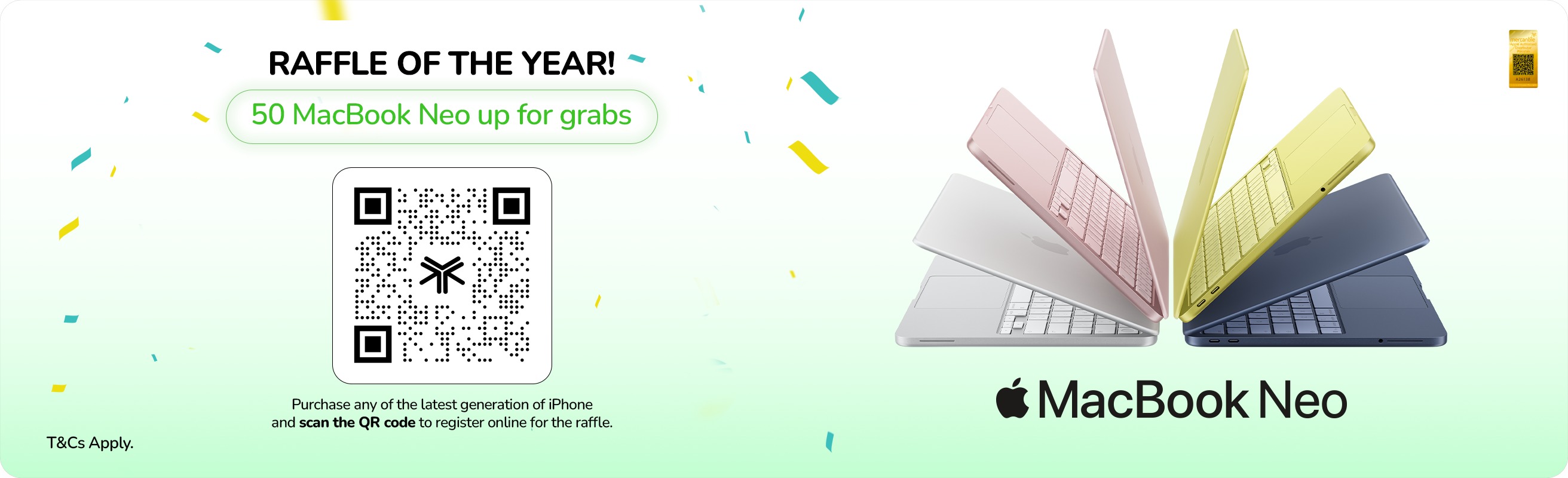 Mega Raffle Banner